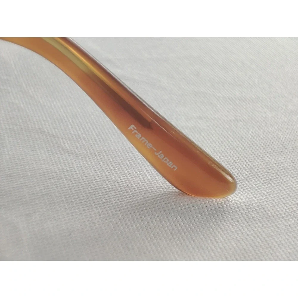 Oliver‎ Peoples Athena SYC Oversized Sunglasses Striped Honey Amber Japan 62mm